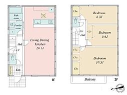 横浜市神奈川区三ツ沢中町　中古一戸建て