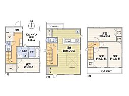 川崎市中原区上平間　新築一戸建て
