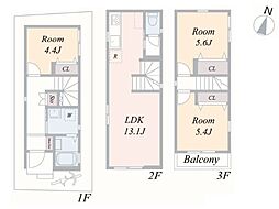 横浜市西区戸部本町　新築一戸建て