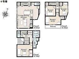 横浜市緑区鴨居2丁目　新築一戸建て