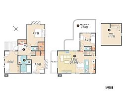 横浜市青葉区市ケ尾町　新築一戸建て