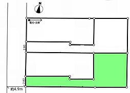 厚木市妻田北３丁目の土地