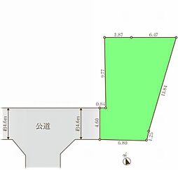 綾瀬市寺尾本町１丁目の土地