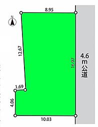 海老名市杉久保北１丁目の土地