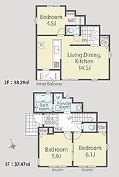綾瀬市寺尾本町3丁目の一戸建て