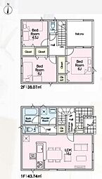厚木市妻田西３丁目の一戸建て
