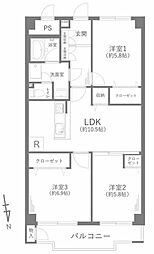 東建座間ハイツ2号棟