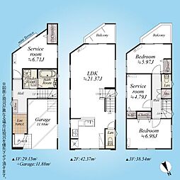 「川崎」 新築一戸建て／2号棟