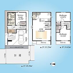 「荏原中延」 築浅戸建