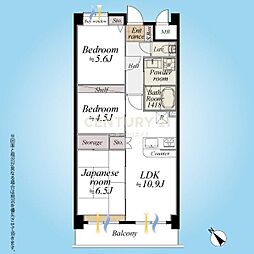 セザールリバーサイド上野毛