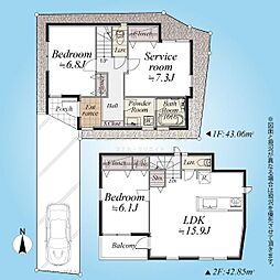 「大岡山」新築分譲住宅／Ｂ棟