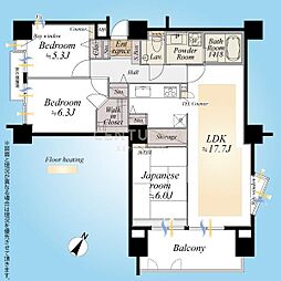朝日ツイン目黒Ａ棟