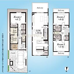 「西小山」 一戸建て