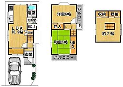 富田林市北大伴町3丁目　貸家