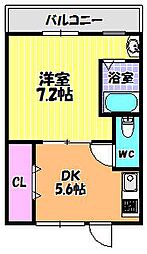 ヴィラナリー富田林2号棟