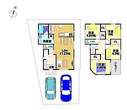 河内長野市松ケ丘西町　新築一戸建1号棟