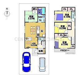 美原区平尾　新築一戸建　1号棟