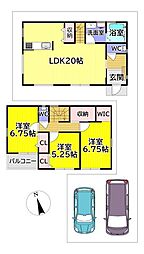 富田林市北大伴町2丁目　新築一戸建　2号棟