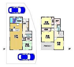 富田林市廿山2丁目新築一戸建　4号棟