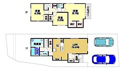 大阪狭山市今熊2丁目　新築一戸建1号棟
