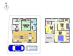 富田林市寿町2丁目　新築一戸建　1号棟