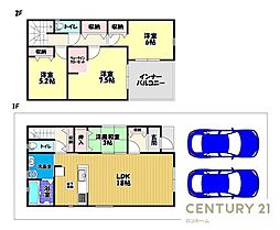 富田林市甲田6丁目　新築一戸建　7号棟