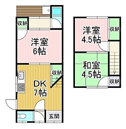貸家　一文橋二丁目3-11南側