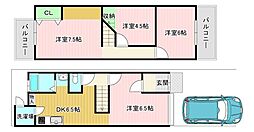 貸家　羽束師志水町165-53