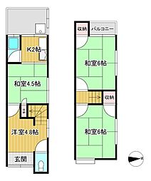 貸家　長岡京市井ノ内下印田12-39