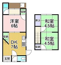 貸家　一文橋二丁目3-11北側