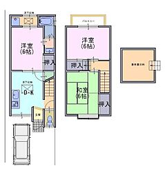 貸家　下海印寺横山2-14