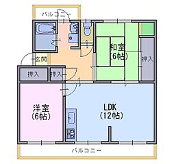 円明寺ヶ丘団地N棟　304号