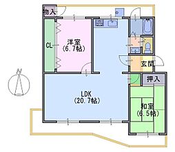 南円明寺ヶ丘団地12棟401