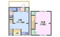 貸家　今里細塚18-1　東側真中