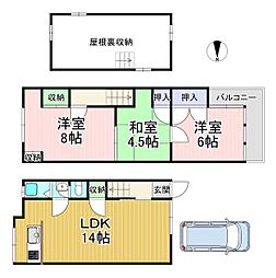 貸家　羽束師志水町165-41