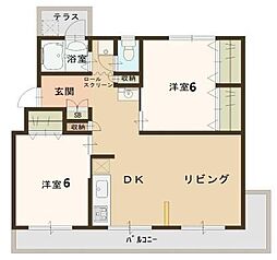 円明寺ヶ丘団地C棟304号