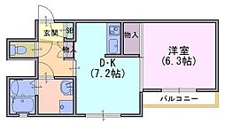 シャーメゾン天神一丁目 202