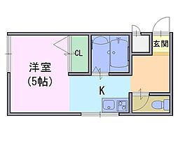 ウエストロードハイツ坂本 301