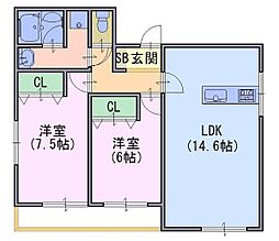 シャルレ8番館 206