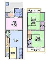 貸家　羽束師志水町208-15