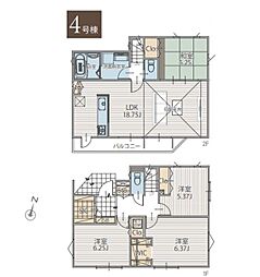 戸塚区上矢部町　全3棟4号棟