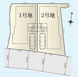 神奈川区西寺尾2丁目　全2区画1号地