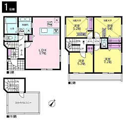 鶴見区北寺尾4丁目　全2棟1号棟