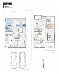 金沢区富岡西1丁目　全2棟2号棟