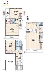 鶴見区潮田町1丁目2期　全3棟2号棟