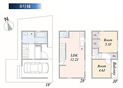 保土ヶ谷区釜台町　全2棟Ｂ号棟