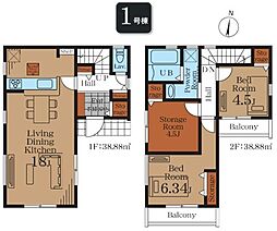 瀬谷区中屋敷1丁目　全1棟1号棟