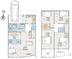 保土ヶ谷区鎌谷町　全2棟2号棟