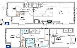 金沢区六浦3丁目　全2棟2号棟