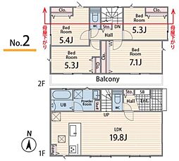 旭区今宿西町　全2棟2号棟
